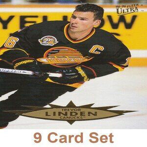 Trevor Linden Hockey Card Collection